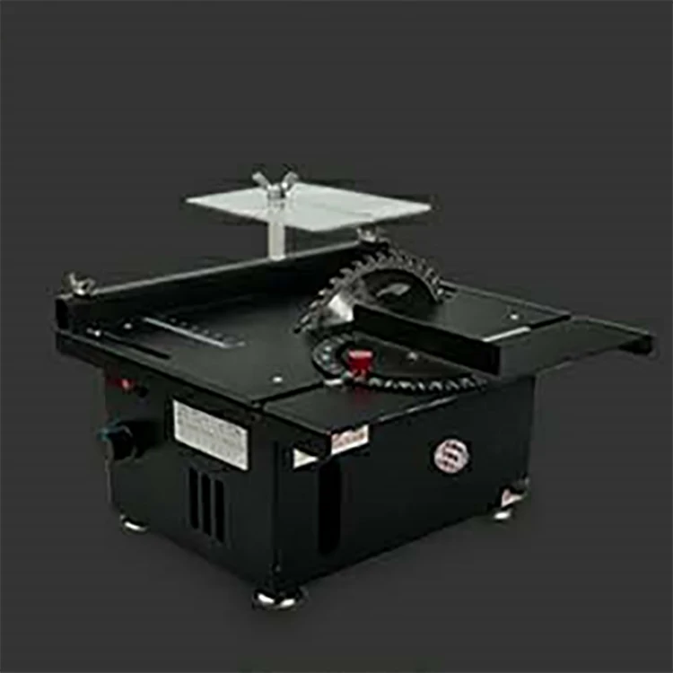 Miniature Mini Portable Table Saw Woodworking Jade Table Saw for Wood Metal Cutting Polishing