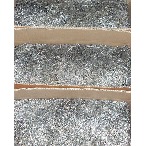 25mm ME310 Melt Extracted Stainless Steel Fiber For Reinforced Concrete Furnace Facilities Steel Fibre