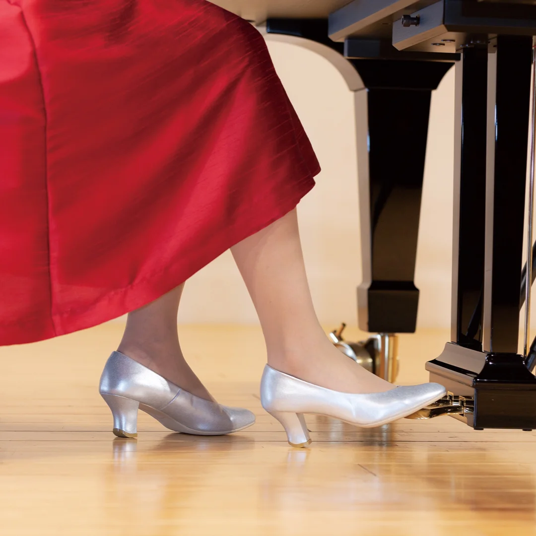 Musician shoes unisex version piano pedal men leather dress shoes