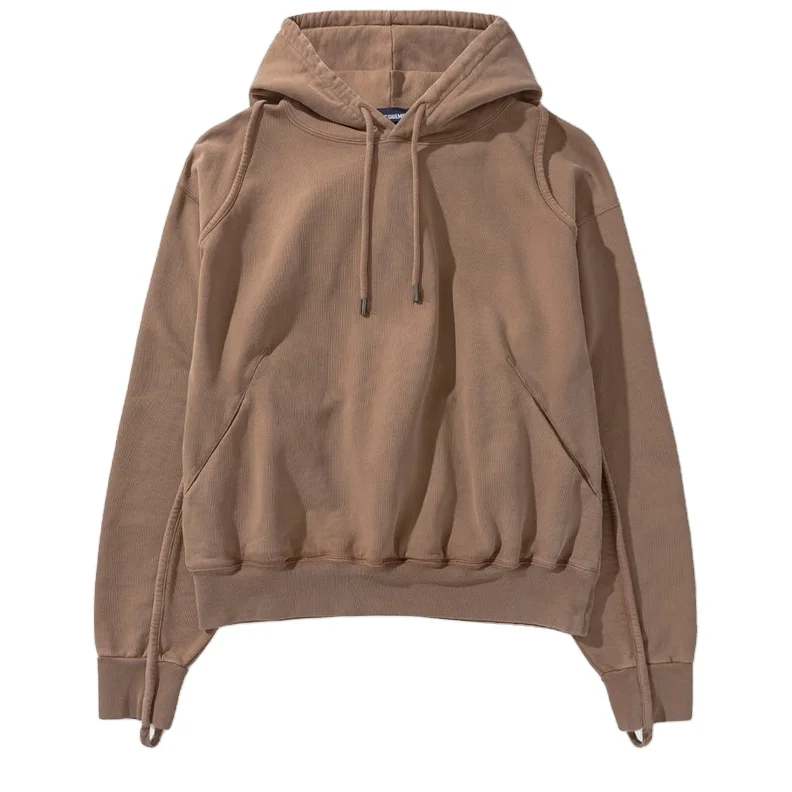 Customized Logo Printing Clothing Manufacturers High Quality Long Sleeve Hoodies Heavy Weight  Special Design Sweatshirts