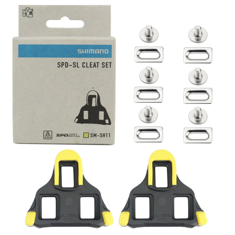 Велосипедные клипсы Shiman0 SH10 SH11 SH12 SPD SL клипсы для дорожного велосипеда 0/2/6 градусов велосипедная обувь клипсы велосипедные аксессуары