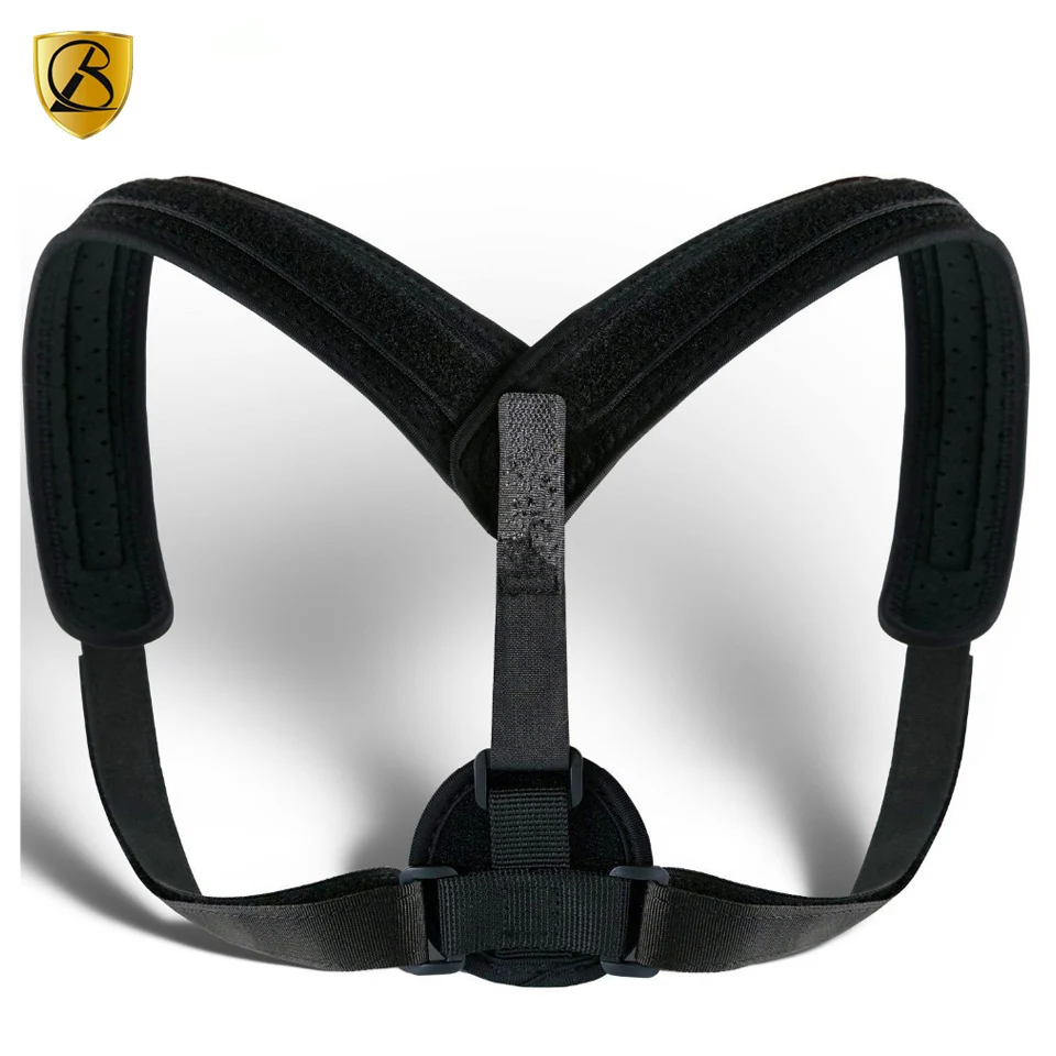Copper Brace Back Clavicle Posture Corrector Brace with Adjustable Strap