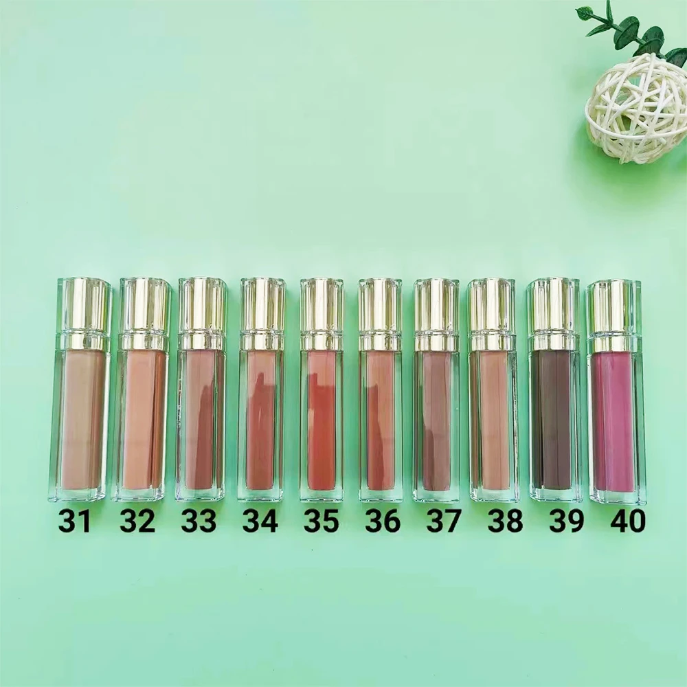 Vegan custom matte waterproof lipstick private label matte liquid lipstick