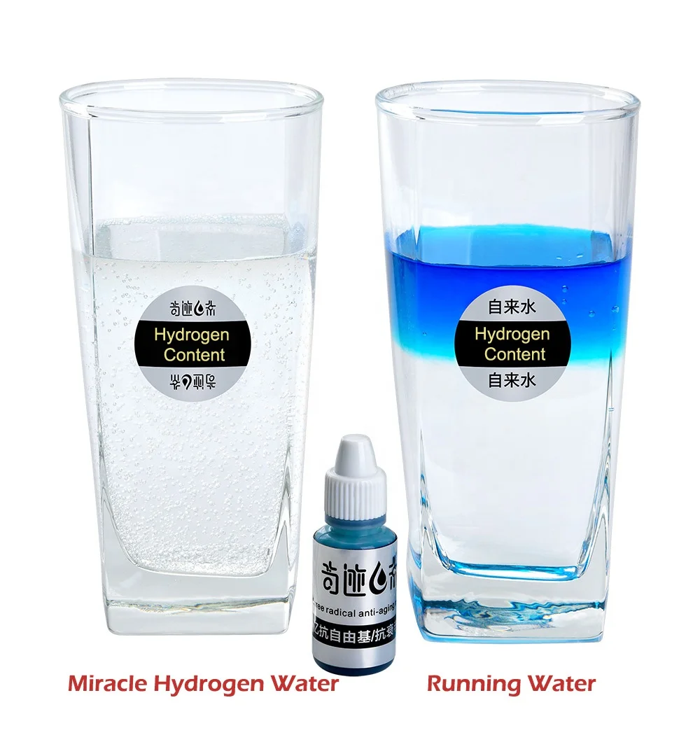 Hydrogen rich drinking hydrogen tablets nano bubbles alkaline water easing fatigue/lassitude/high stress/smokers/drunkenness