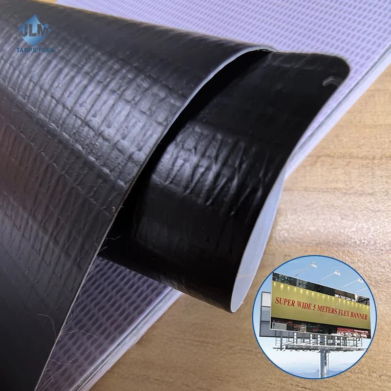JLM banner roll materials matte glossy pvc flex banner roll