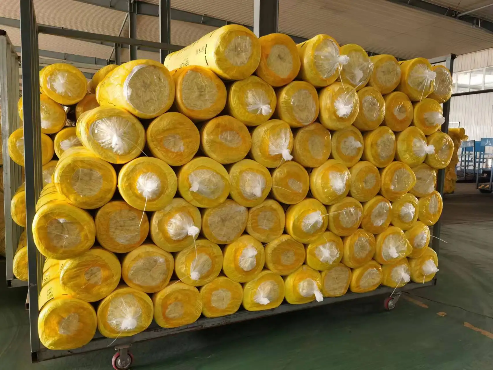 Manufacturer Wholesale resistance low cast roofing materials fiberglass wool blanket roll felt on sale Materials glass wool