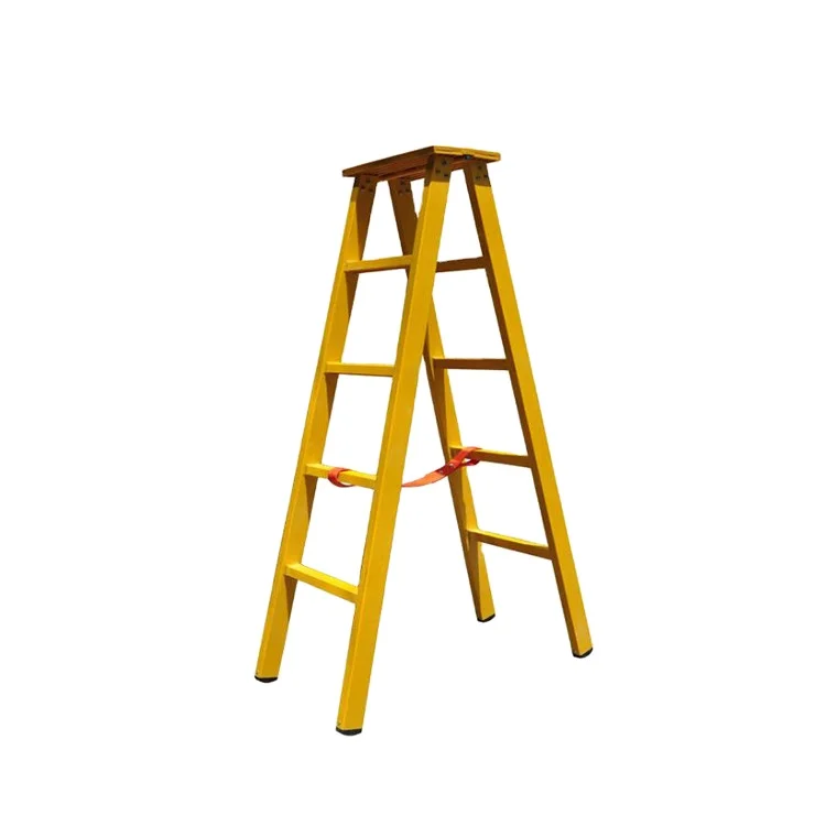 China Supplier Frp folding Straight Insulating Step Ladder