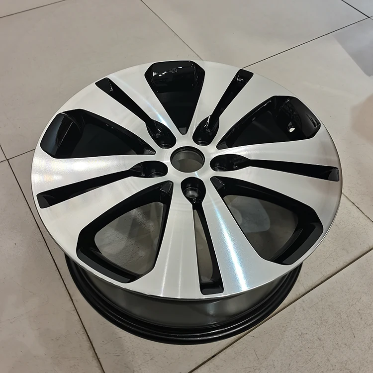 #17002 replacement black polish passenger car wheels 18 5 114.3 for Kia K5 k3 K4