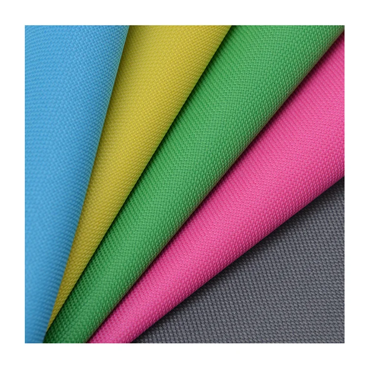 High Quality 600d 210d 1280d 1680d 1800d 100 Rpet Pu Coated 5000mm Waterproof Denim Fabric 100% Cotton Oxford Cloth Textile