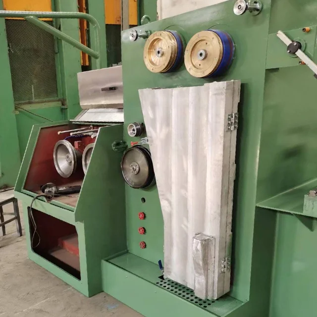 14DT Medium Wire Drawing Machine with continuous annealing,0.25-0.65mm copper wire drawing machine