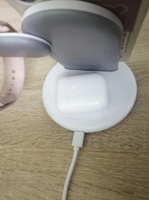 15W Mag Safe Wireless Charger 3 In 1 Wireless Charging Station For Iphone 12 13 Multiple Phones