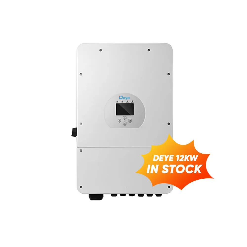 Deye SUN-12K-SG04LP3-EU MPPT Grid Tie Solar Inverter 12kw 10kw 8kw 3 phase Hybrid Soar Inverter With Wifi and CT