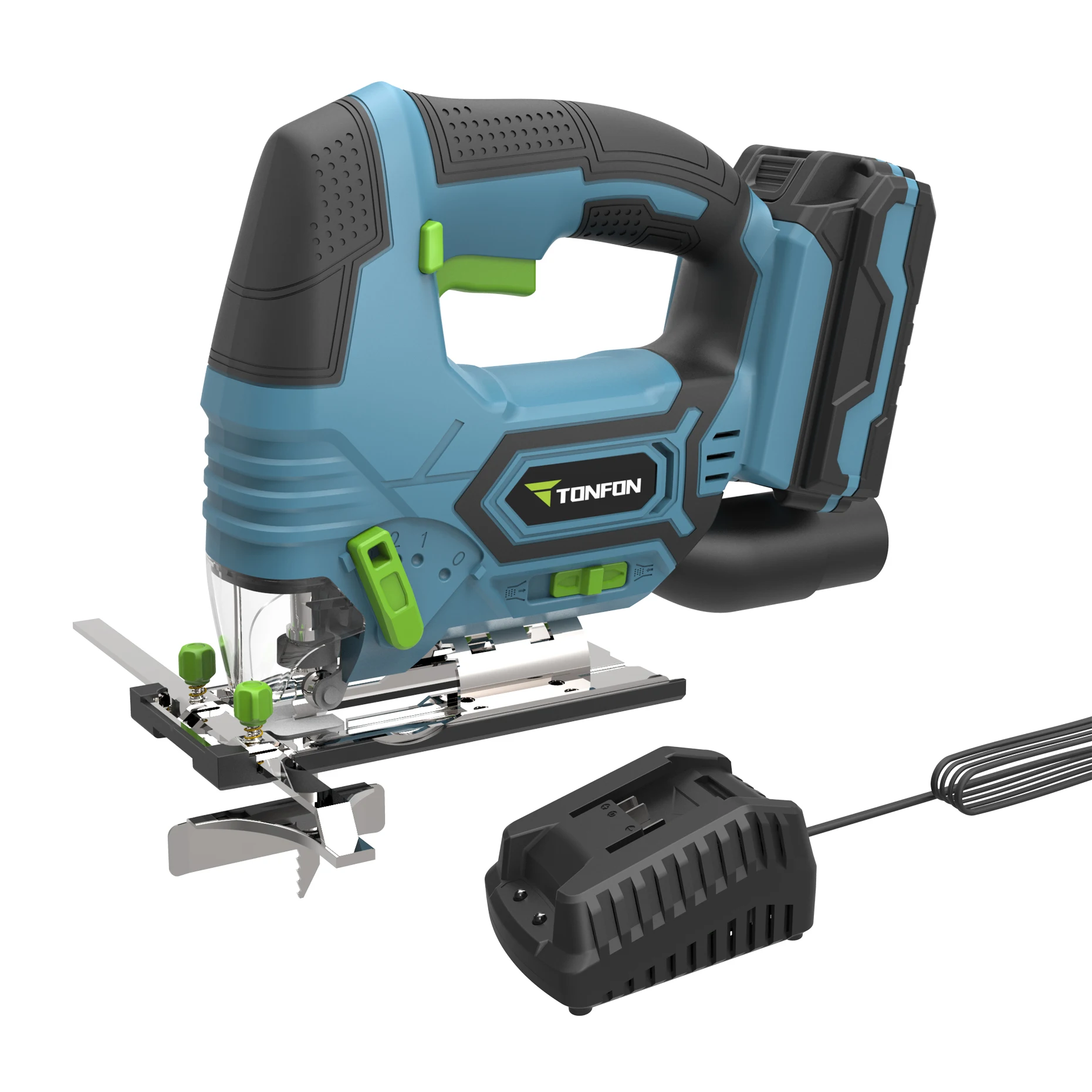 Электроинструменты 20V литий-ионная аккумуляторная батарея электрическая Беспроводная деревянная Рабочая пила