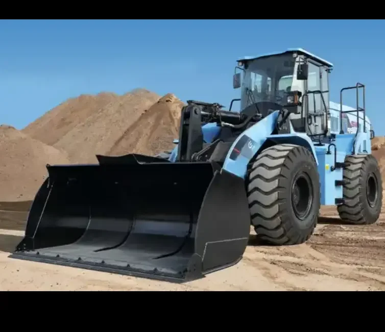 Китайский Электрический колесный погрузчик 5 8 тонн SW956E-MAX с 3 (2 7-5 0) м³ фронтальный
