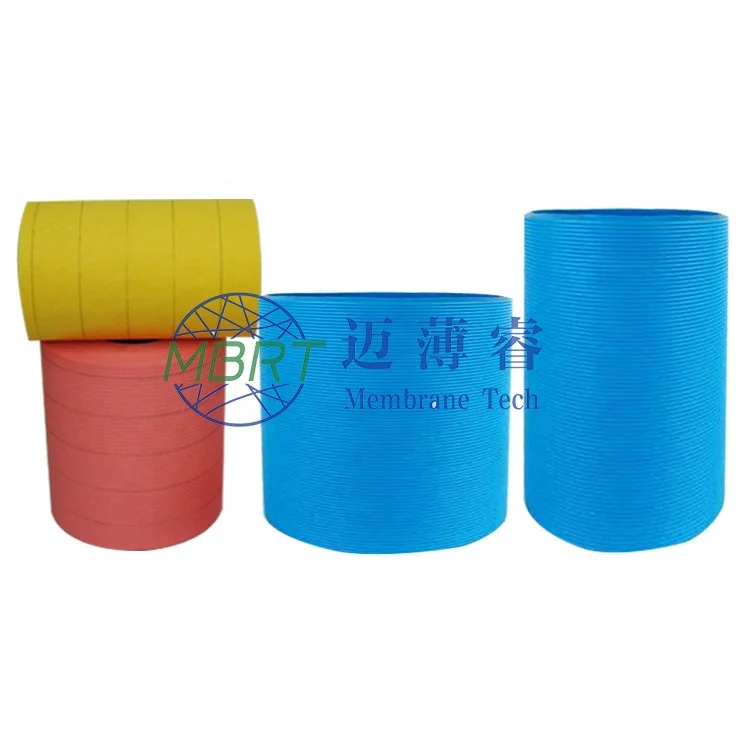 PET polyester spunbond non woven / wood pulp paper air filter paper for dust cartridge