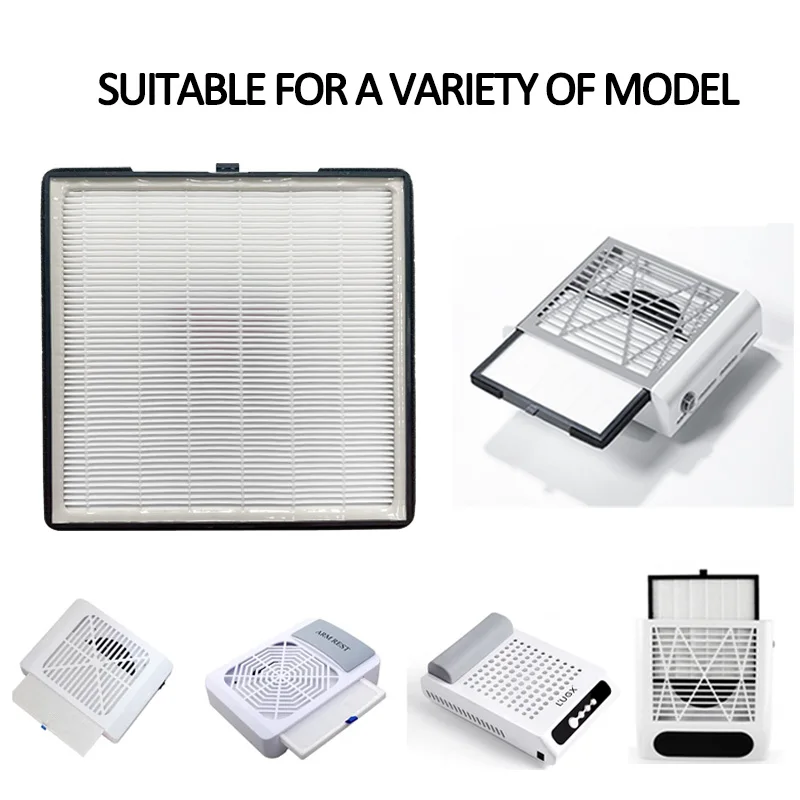 Nail Dust Collector Use Replacement Filter Accessory Mesh Net Nail Dust Vacuum