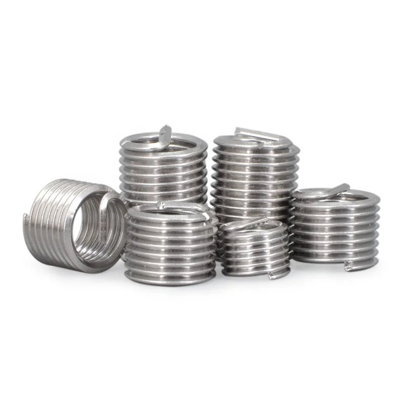 M7*1 Threaded Inserts Stainless Steel Helical Inserts
