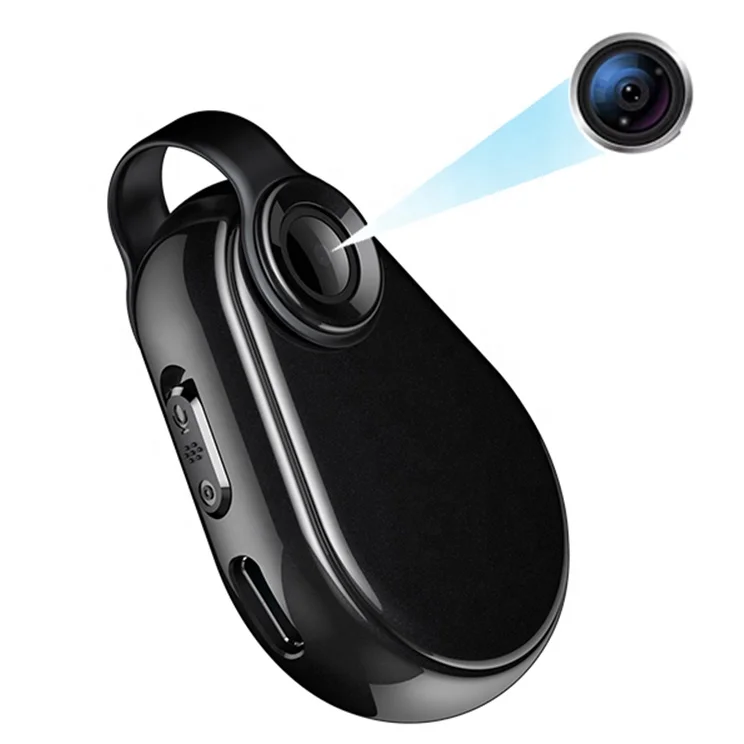 Mini Key Chain Voice Activated Recorder Mini Camera  , Portable Small 1080p Camcorder for meeting