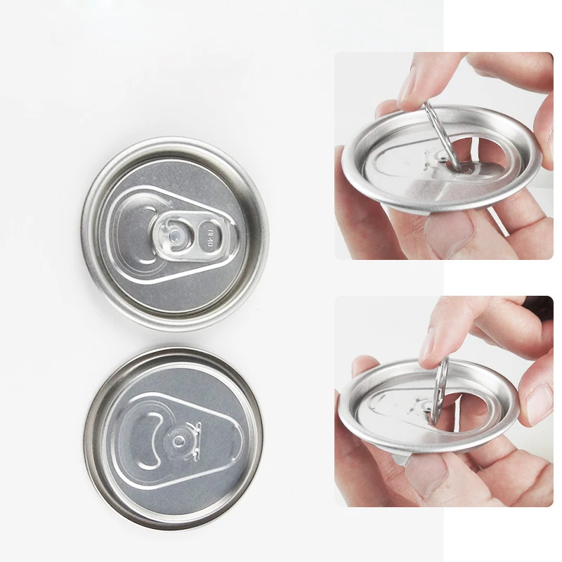 High Quality 202 Customized Recyclable Aluminium Tin Cans Pop Can Ring-Pull 330ml Sleek Beverage Cans With Easy Open Ends