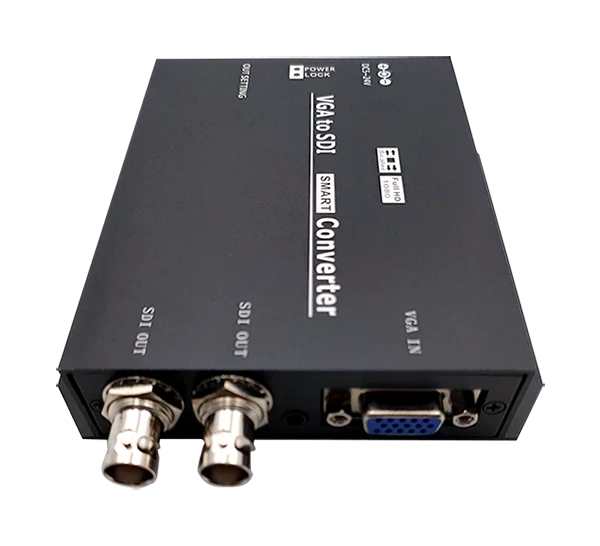 High Quality OEM Sdi To Vga Scaler Converter Sdi Adapter Extender Shown On Vga Displays VGA To SDI Extender Transmission