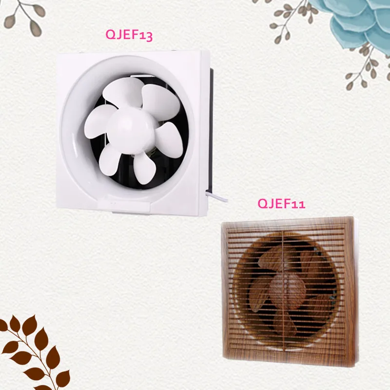 Square Exhaust Fan 6/8/10/12 inch Ventilador Fan Bathroom Kitchen Used