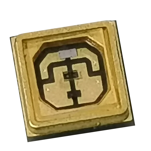 0.2W LED UVC light source,260-280nm 3535 smd Quartz glass inorganic package