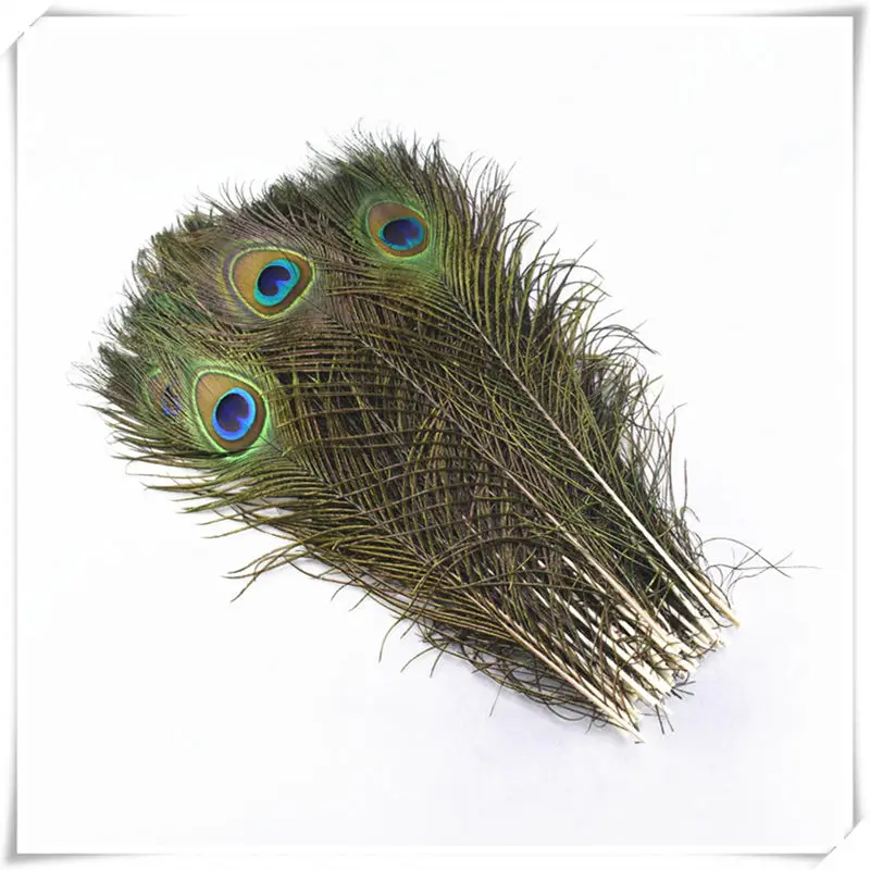 wholesale Natural Real Peacock Feathers For Crafts 10-80cm 50-100-200pcsDIY Home Hotel decor room vase Wedding decoration plumes