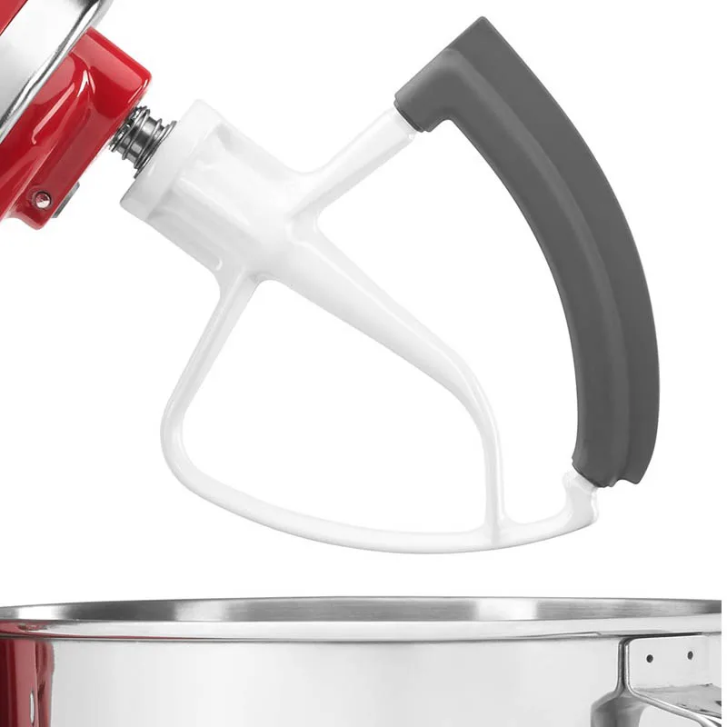 KFE5T Stand Mixer Attachment, 4.5/5 Quart, White Flex Edge Beater