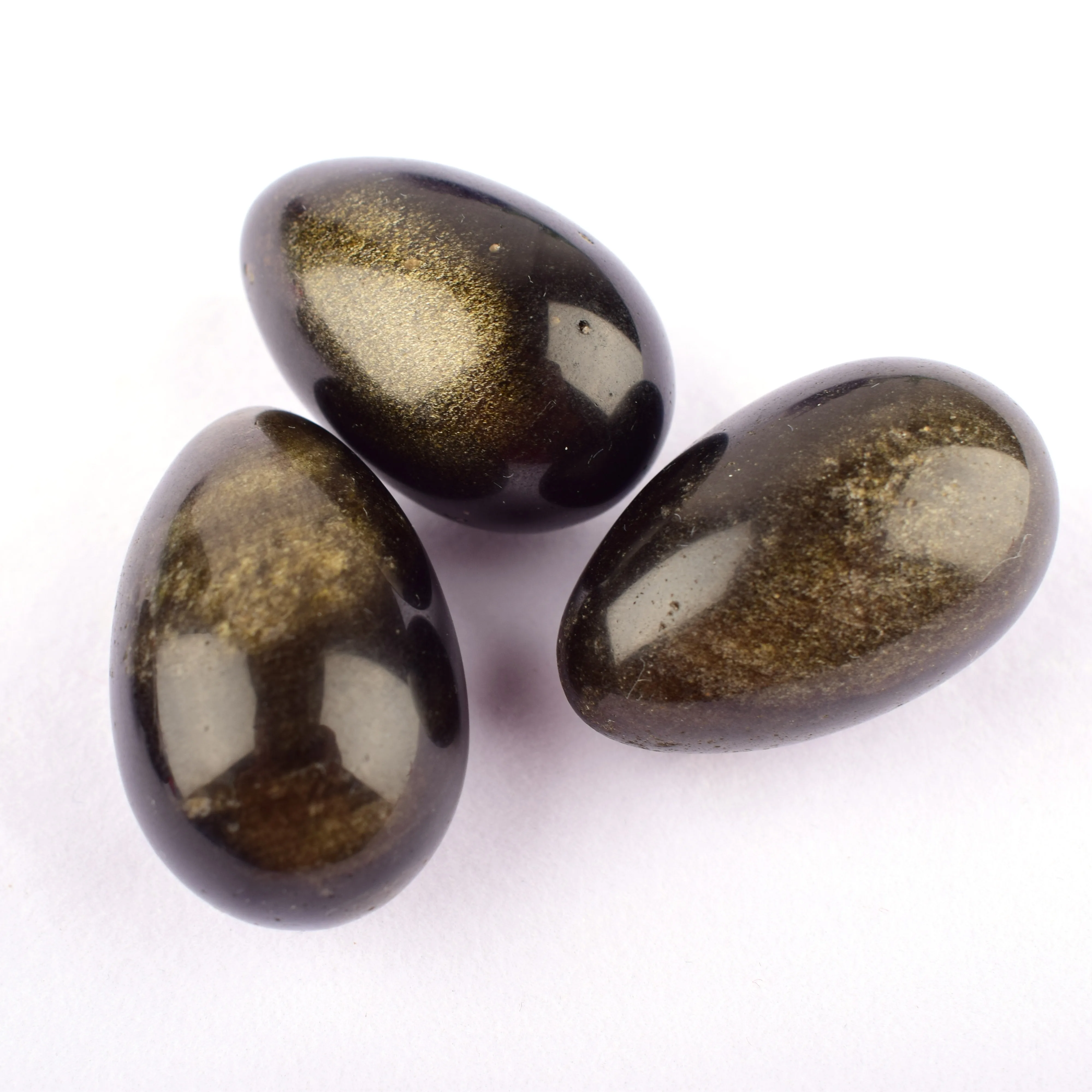 Wholesale Nature Crystal Healing Stones Obsidian Yoni Egg For Massage