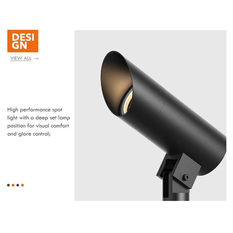 LEDOUX Modern Outside Anti-dazzle Landscape No Stroboscopic Lighting Outdoor Color Optional 3W 5W Led Spot Lamp