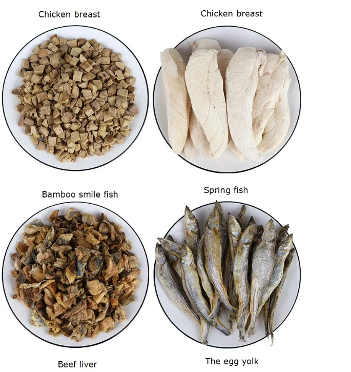 Manufacturer High Nutrition Freeze Dried Dog Treats Cat Treats Pet Food