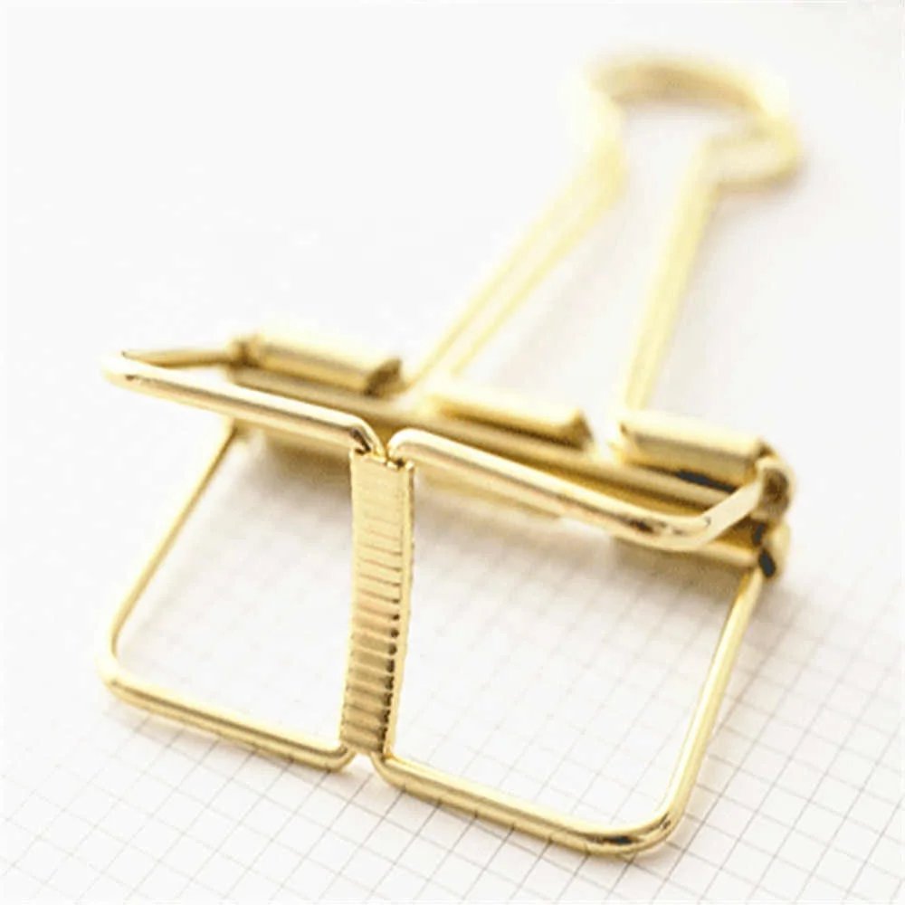 High Quality 93 Black Metal 48mm 32mm 19mm Binder Clip for Decorative Clips Student School Office Supplies