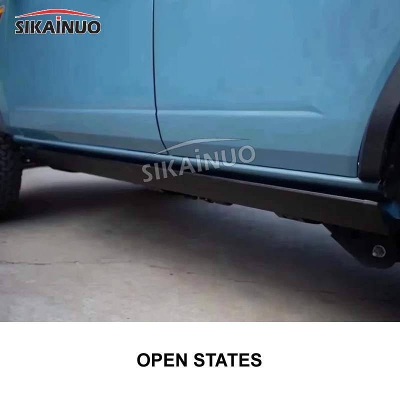 Электрическая подножка с выдвижными боковыми ступеньками автоматические ножные педали можно разместить 6 кронштейнами для Ford Bronco 4Dr