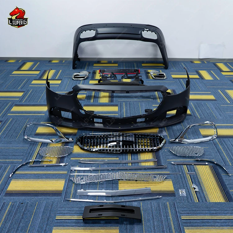M Style Bodykit Car Bumpers For BENZ S Class  W223 Grilles Autoparts Rear Diffuser Tips