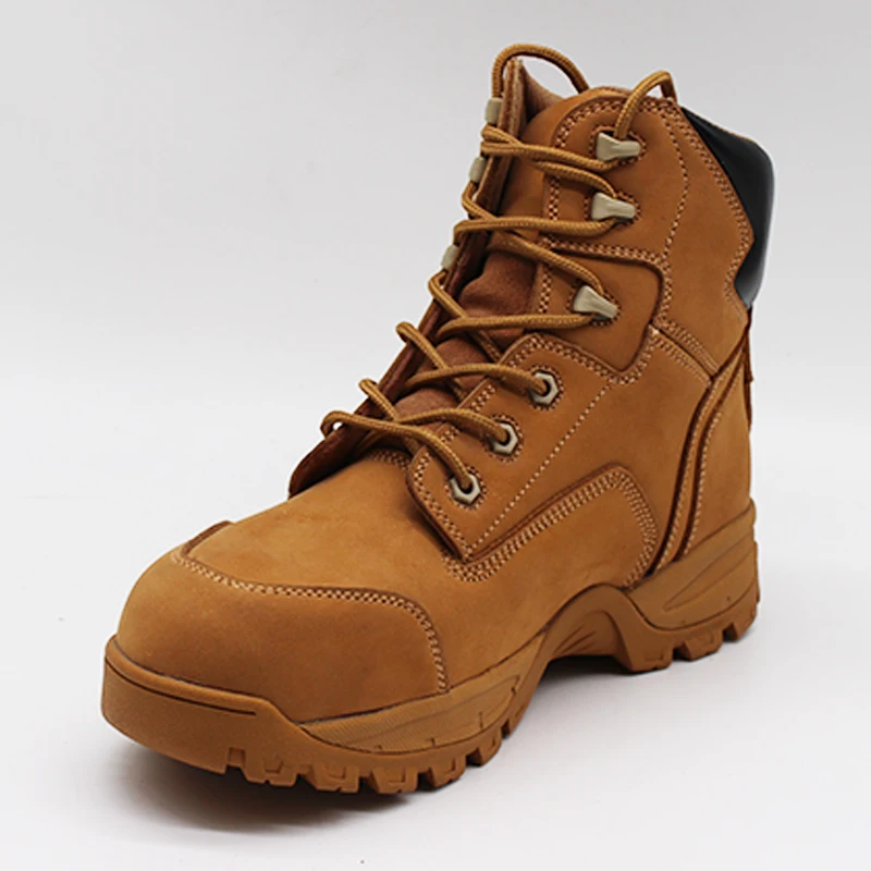 Cow nubuck leather safety shoe sole safety shoes safety shoe boots