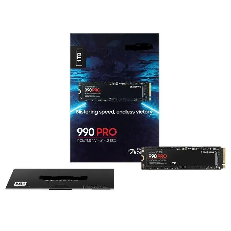 990 PRO SSD 1TB 2TB pcle 4.0 nvme m.2 Internal Solid State Drive, Fastest Speed for Gaming, Heat Control