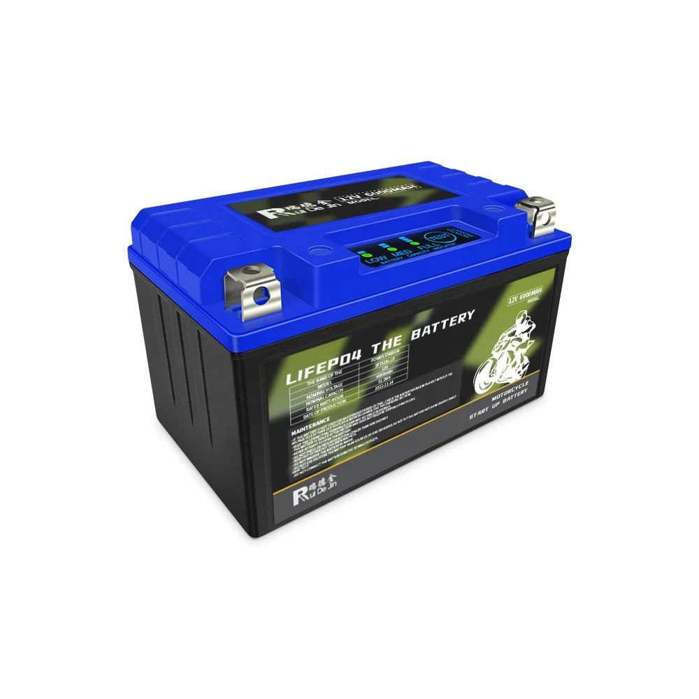 12V 4AH High Quality Maintenance Free Motorcycle Battery ultra safe starter 12V 9Ah Lithium Ion LiFePO4 Motorcycle Battery