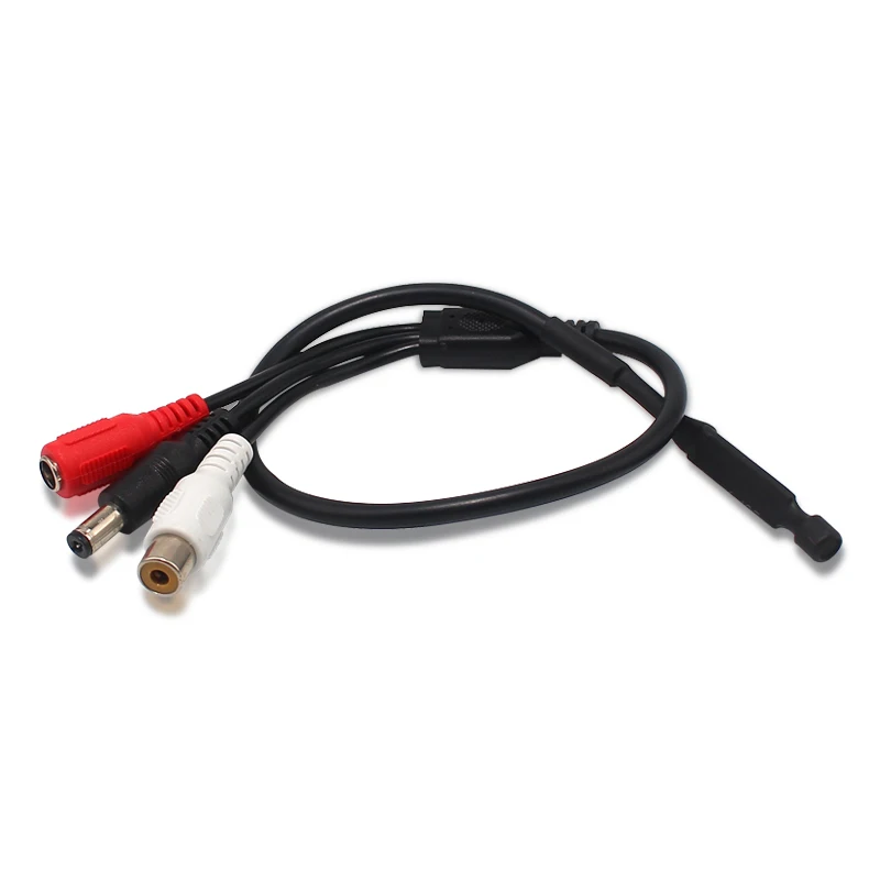 Accessories Concealed Miniature Noise Reduction High Sensitivity Fidelity Hidden Video Power Speaker For Camera Cctv Microphone