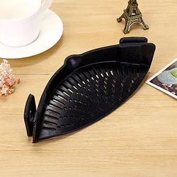 DROPSHIPPING EBAY SHOPIFY AMAZON WOO COMMERCE Pot Side Drainer Silicone Pasta Drain