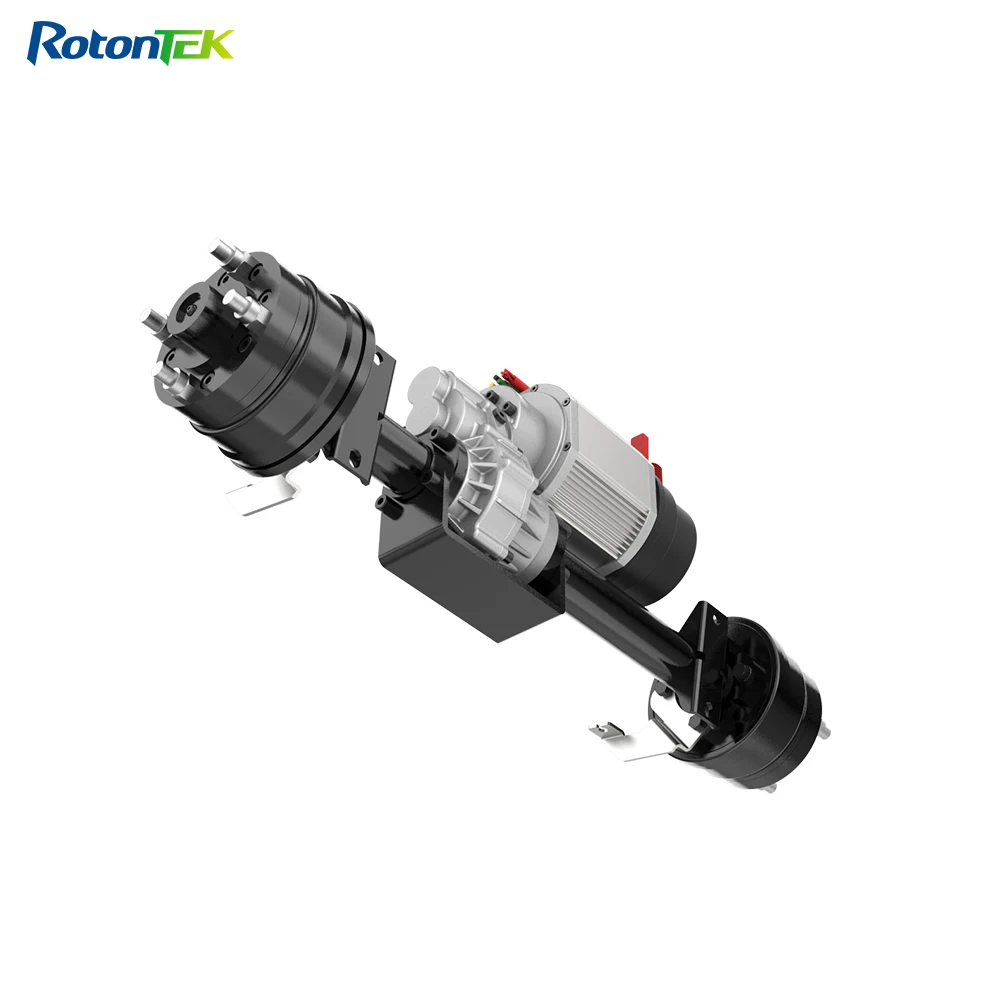 Customizable 24V Electric Dolly Permanent Magnet Rear Transaxle Controllers Brushless DC Motor Drive Axle One-Stop Solutions