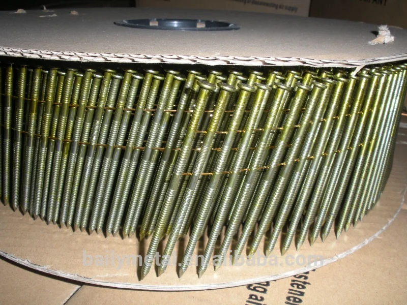 3.0 x 90mm Screw coil nails for pneumatic gun