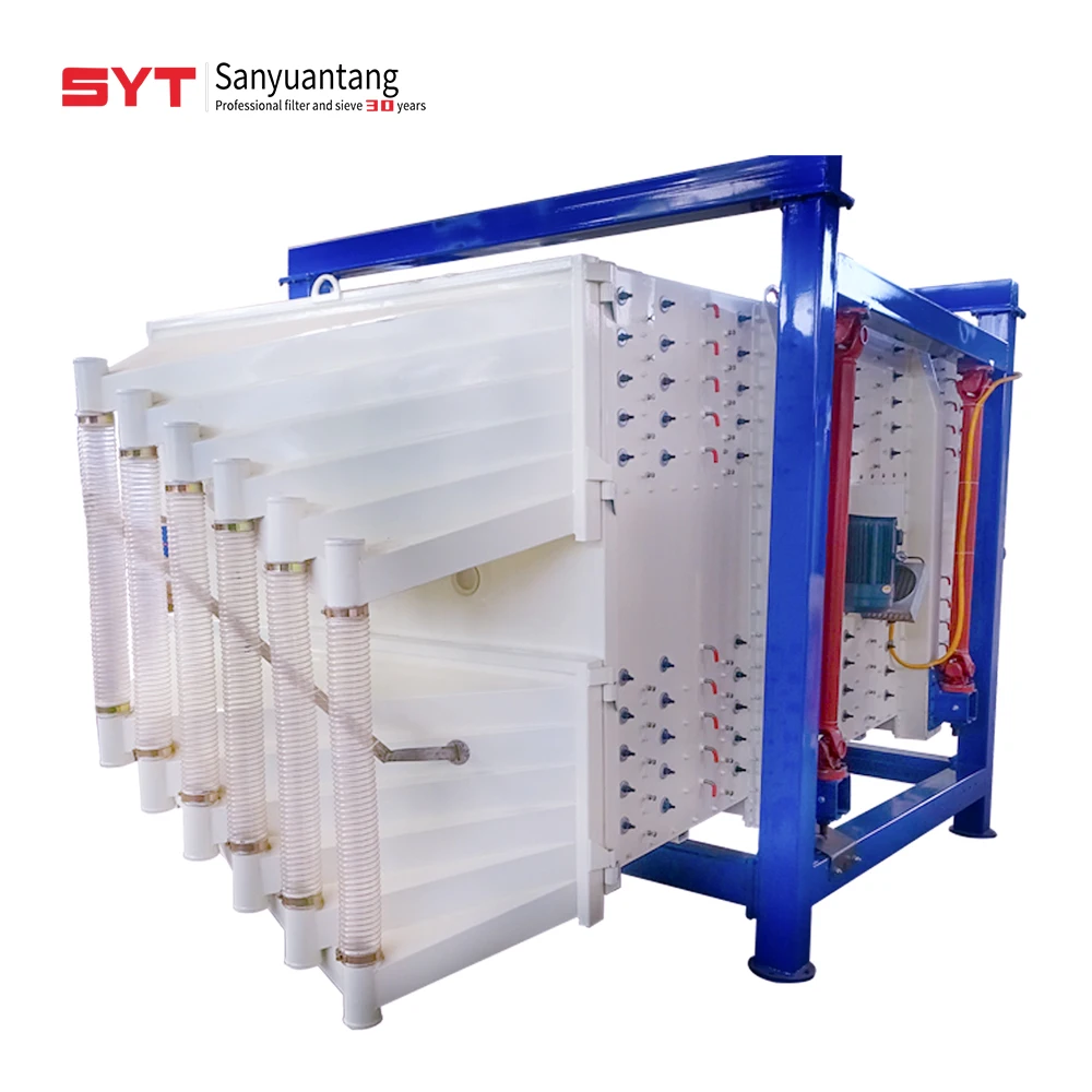 Gyratory Screen Separator Zircon Sand Square Swing Screen Powder Sieve Sifter