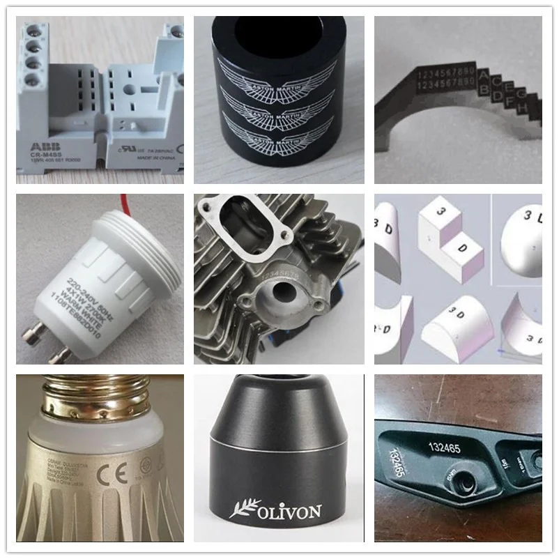 Dynamic 3d laser engraving machine fiber laser 3D metal mold jewelry relief engraving  60W 100W JPT MOPA M7 3D Laser Engraver