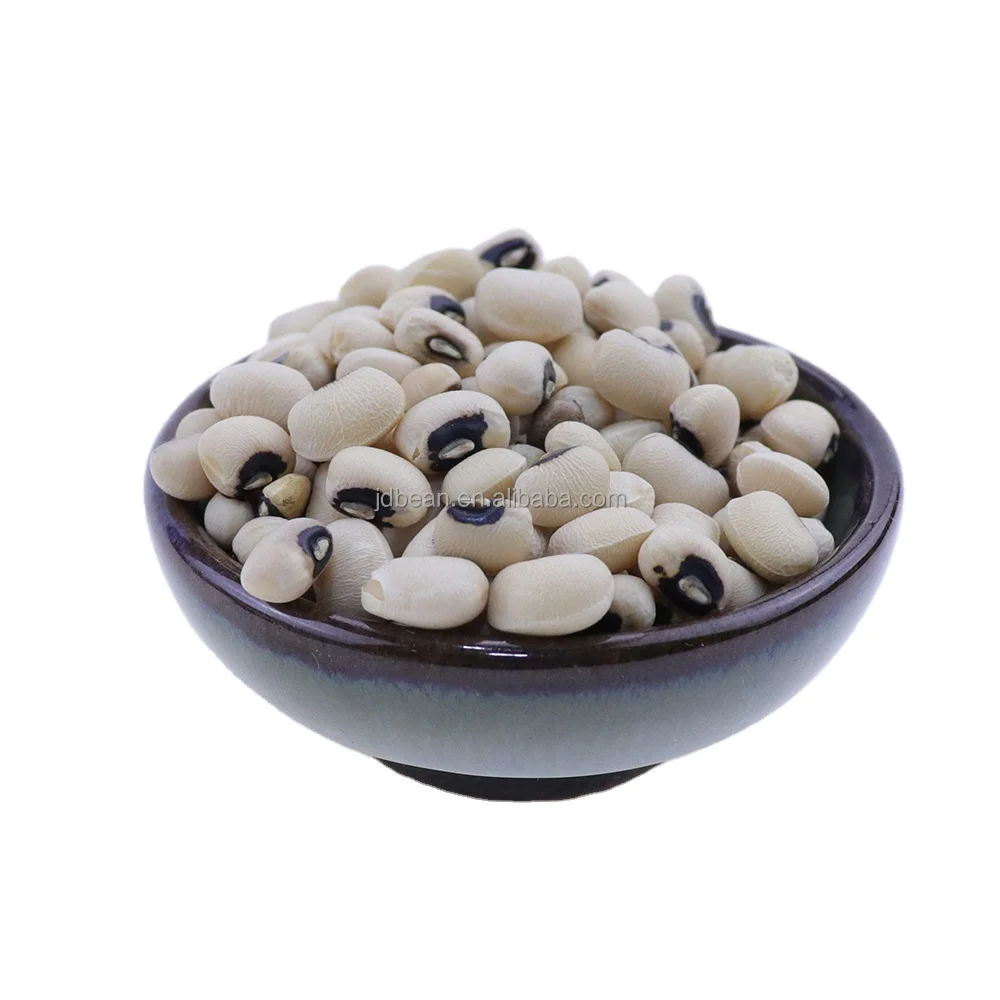 Organic Non Gmo Dried Natural Vigna Beans White Cowpea Black Eyed Beans