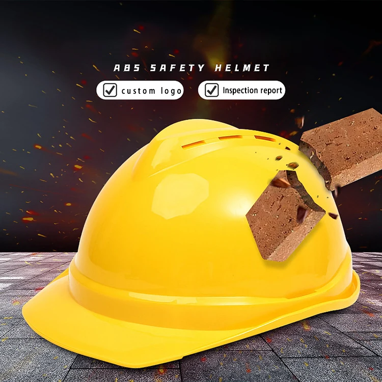 Professional ABS Fiberglass Hard Hat European Style Head Protection Workers Construction Safety Safety Helmets Bump Caps