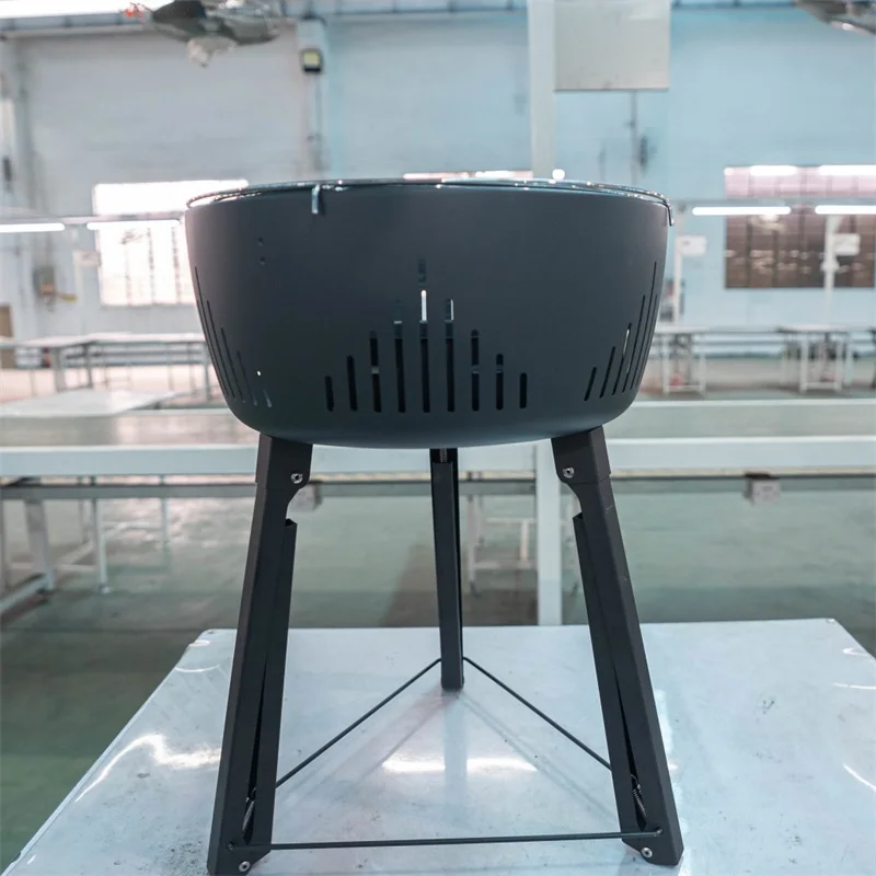 No smoke charcoal bbq grill bbq charcoal grill 60cm 22 cm