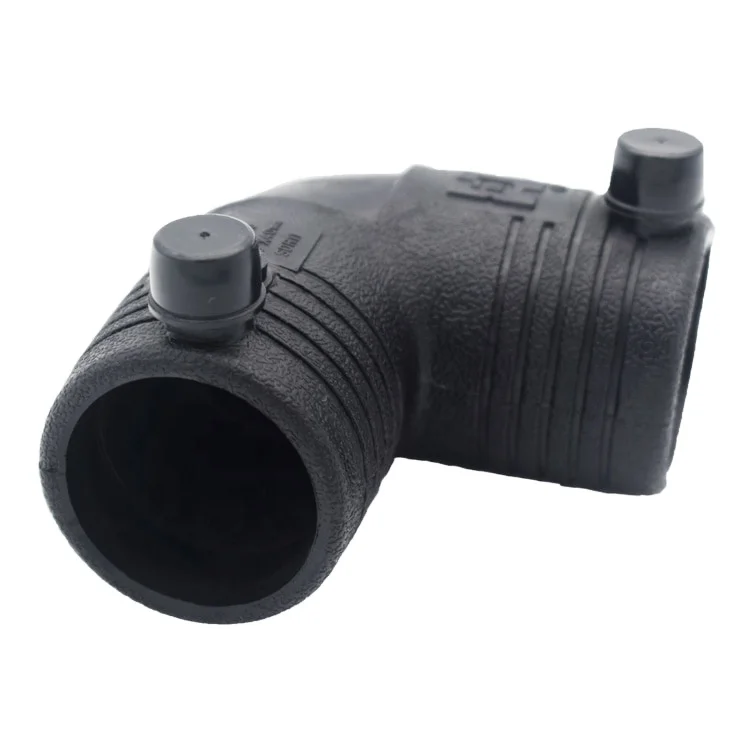 Hydraulic Fitting 90 Degree Elbow Thin Black Plastic 3 Inch Equal Diameter Fittings Natural Gas Pipe Hdpe Electricfusion
