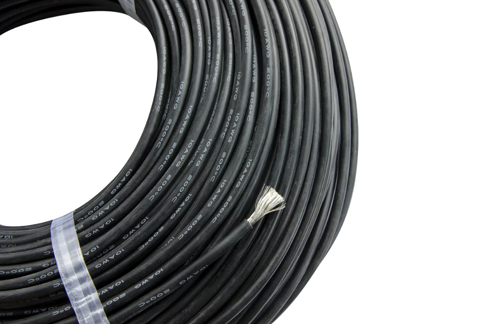  Гибкая проволока резиновая 24 Awg 40 нитей луженая медь Мягкий силикон изолированные соединительные провода черный красный и т. д. 300 в 10 ~