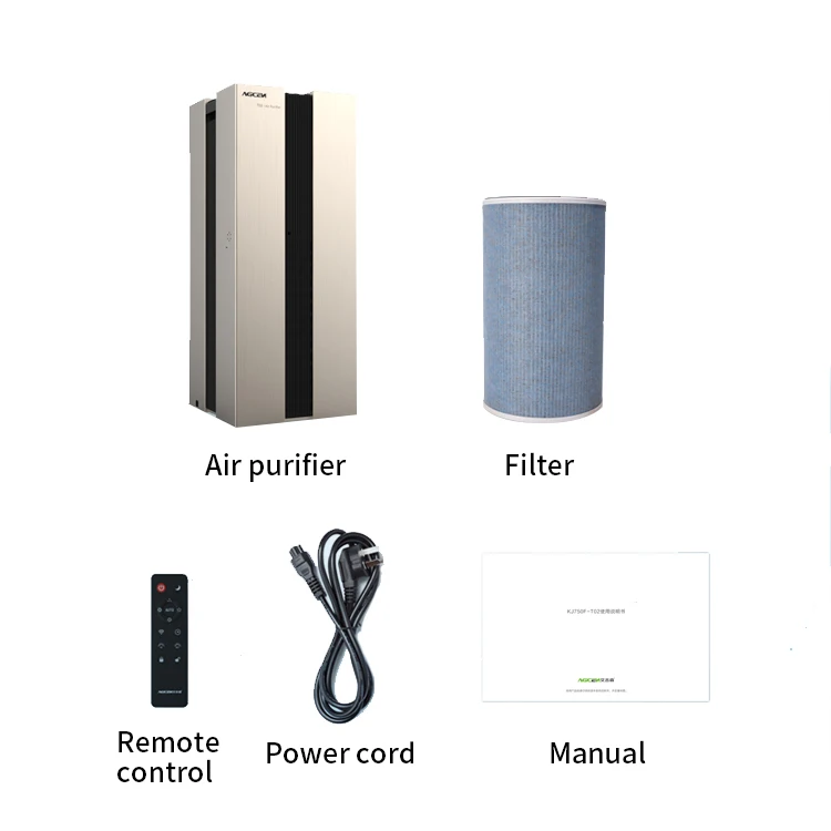 
Agcen Wifi control air purification scent air purifier machine to remove odor 