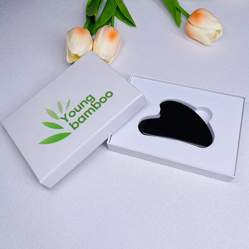 Hot Selling rose quartz jade Gua Sha Scraping Massage Guasha Board